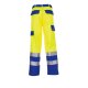 PLANAM Herren Warn-Bundhose MAJOR-PROTECT Gelb/Kornblumenblau
