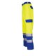 PLANAM Herren Warn-Bundhose MAJOR-PROTECT Gelb/Kornblumenblau