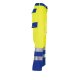 PLANAM Herren Warn-Bundhose MAJOR-PROTECT Gelb/Kornblumenblau