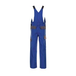 PLANAM Herren Latzhose MAJOR-PROTECT Kornblumenblau/Grau