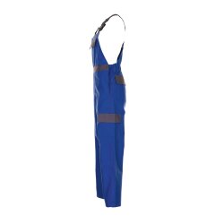 PLANAM Herren Latzhose MAJOR-PROTECT Kornblumenblau/Grau