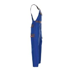 PLANAM Herren Latzhose MAJOR-PROTECT Kornblumenblau/Grau