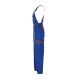 PLANAM Herren Latzhose MAJOR-PROTECT Kornblumenblau/Grau