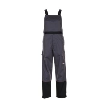 PLANAM Herren Latzhose WELD-SHIELD Antistatisch Grau/Schwarz