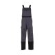 PLANAM Herren Latzhose WELD-SHIELD Antistatisch Grau/Schwarz