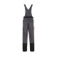 PLANAM Herren Latzhose WELD-SHIELD Antistatisch Grau/Schwarz