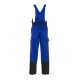 PLANAM Herren Latzhose WELD-SHIELD Antistatisch Kornblau/Schwarz