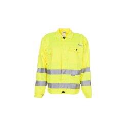 PLANAM Herren Bundjacke WARNSCHUTZ Reflexband Gelb