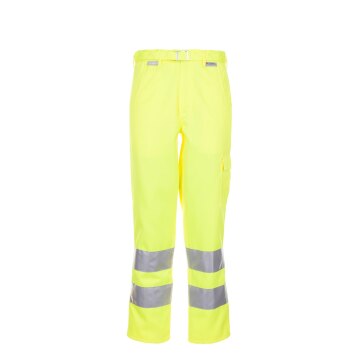 PLANAM Herren Bundhose WARNSCHUTZ Reflexband Gelb