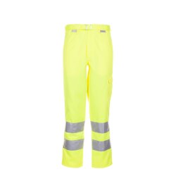 PLANAM Herren Bundhose WARNSCHUTZ Reflexband Gelb
