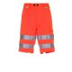 PLANAM Herren Shorts WARNSCHUTZ Reflexband Orange