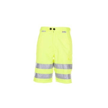 PLANAM Herren Shorts WARNSCHUTZ Reflexband Gelb