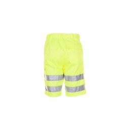 PLANAM Herren Shorts WARNSCHUTZ Reflexband Gelb
