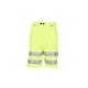 PLANAM Herren Shorts WARNSCHUTZ Reflexband Gelb
