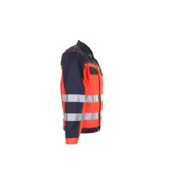 PLANAM Herren Bundjacke 2-farbig WARNSCHUTZ Reflex Orange/Marine