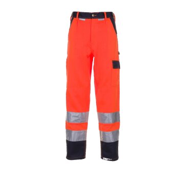 PLANAM Herren Bundhose 2-farbig WARNSCHUTZ Reflex Orange/Marine