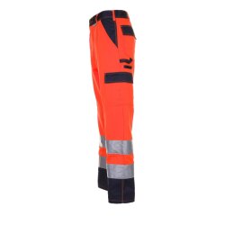 PLANAM Herren Bundhose 2-farbig WARNSCHUTZ Reflex Orange/Marine