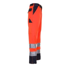 PLANAM Herren Bundhose 2-farbig WARNSCHUTZ Reflex Orange/Marine