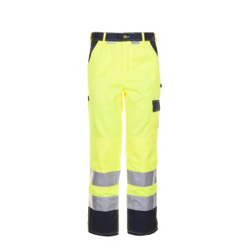 PLANAM Herren Bundhose 2-farbig WARNSCHUTZ Reflex Gelb/Marine