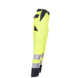 PLANAM Herren Bundhose 2-farbig WARNSCHUTZ Reflex Gelb/Marine