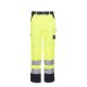 PLANAM Herren Bundhose 2-farbig WARNSCHUTZ Reflex Gelb/Marine