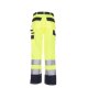 PLANAM Herren Bundhose 2-farbig WARNSCHUTZ Reflex Gelb/Marine