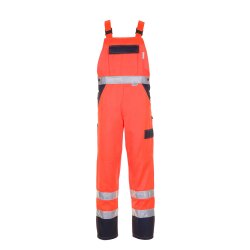 PLANAM Herren Latzhose 2-farbig WARNSCHUTZ Reflex...