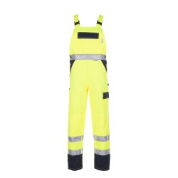 PLANAM Herren Latzhose 2-farbig WARNSCHUTZ Reflex...