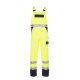 PLANAM Herren Latzhose 2-farbig WARNSCHUTZ Reflex Gelb/Marine