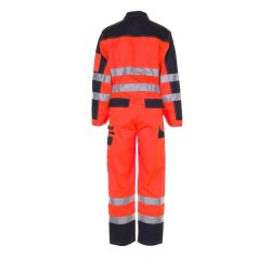 PLANAM Herren Rallyekombi WARNSCHUTZ Reflex Orange/Marine
