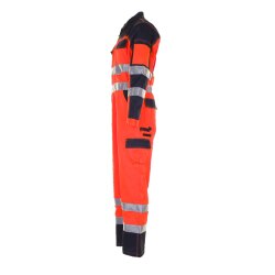 PLANAM Herren Rallyekombi WARNSCHUTZ Reflex Orange/Marine
