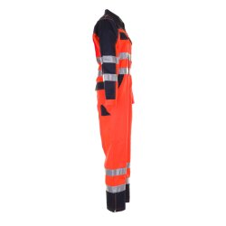 PLANAM Herren Rallyekombi WARNSCHUTZ Reflex Orange/Marine