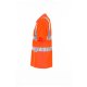Planam Warnschutz Herren Poloshirt Uni uni-orange Modell 2091