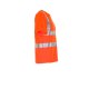 Planam Warnschutz Herren T-Shirt Uni uni-orange Modell 2095