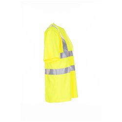 Planam Warnschutz Herren T-Shirt Uni uni-gelb Modell 2096