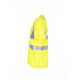 Planam Warnschutz Herren T-Shirt Uni uni-gelb Modell 2096