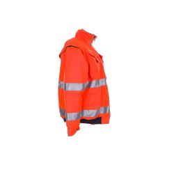 Planam Warn-/Wetterschutz Herren Pilotenjacke Uni uni-orange Modell 2043