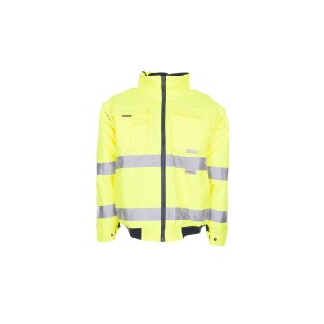PLANAM Herren Pilotenjacke WARNSCHUTZ Reflexband Gelb
