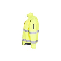 PLANAM Herren Pilotenjacke WARNSCHUTZ Reflexband Gelb