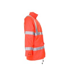 PLANAM Herren Parka WARNSCHUTZ Reflexband Orange