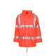 PLANAM Herren Parka WARNSCHUTZ Reflexband Orange