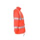 PLANAM Herren Parka WARNSCHUTZ Reflexband Orange