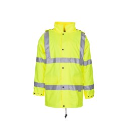 PLANAM Herren Parka WARNSCHUTZ Reflexband Gelb