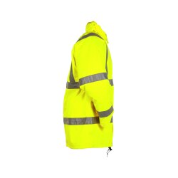 PLANAM Herren Parka WARNSCHUTZ Reflexband Gelb