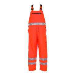 PLANAM Herren Winterlatzhose WARNSCHUTZ Reflexband Orange