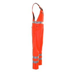 PLANAM Herren Winterlatzhose WARNSCHUTZ Reflexband Orange