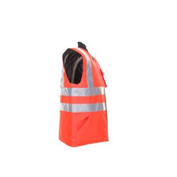 PLANAM Herren Winterweste WARNSCHUTZ Reflexband Orange