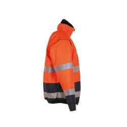 PLANAM Herren Comfortjacke WARNSCHUTZ Reflex Orange/Marine