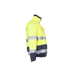 PLANAM Herren Comfortjacke WARNSCHUTZ Reflex Gelb/Marine