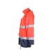 PLANAM Herren Parka WARNSCHUTZ Reflex Orange/Marine